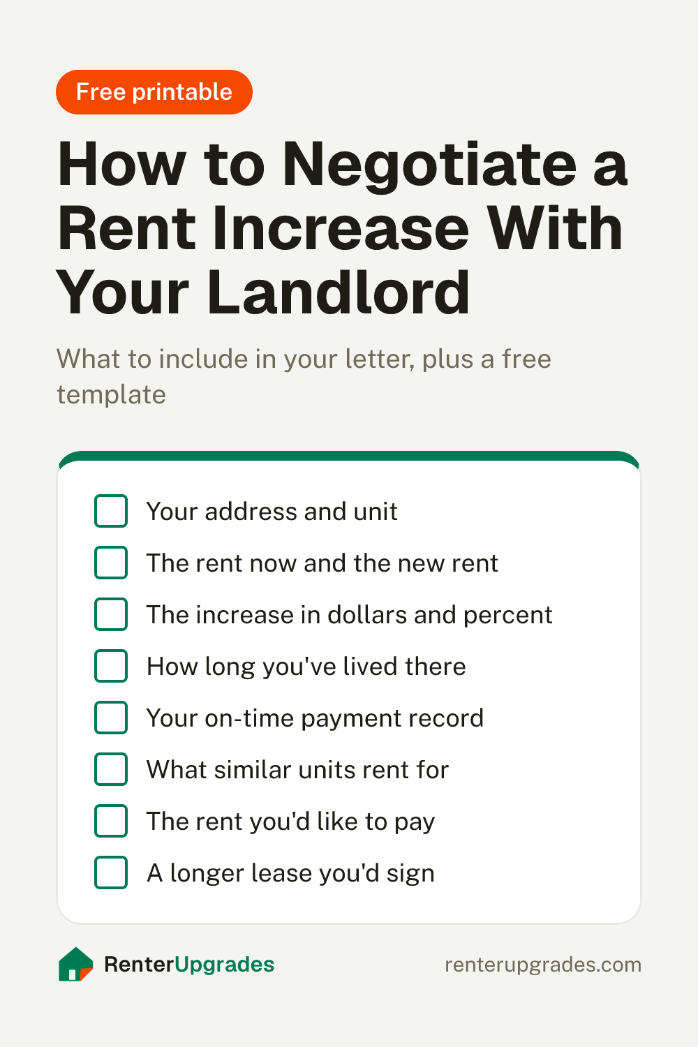 How to Negotiate a Rent Increase With Your Landlord